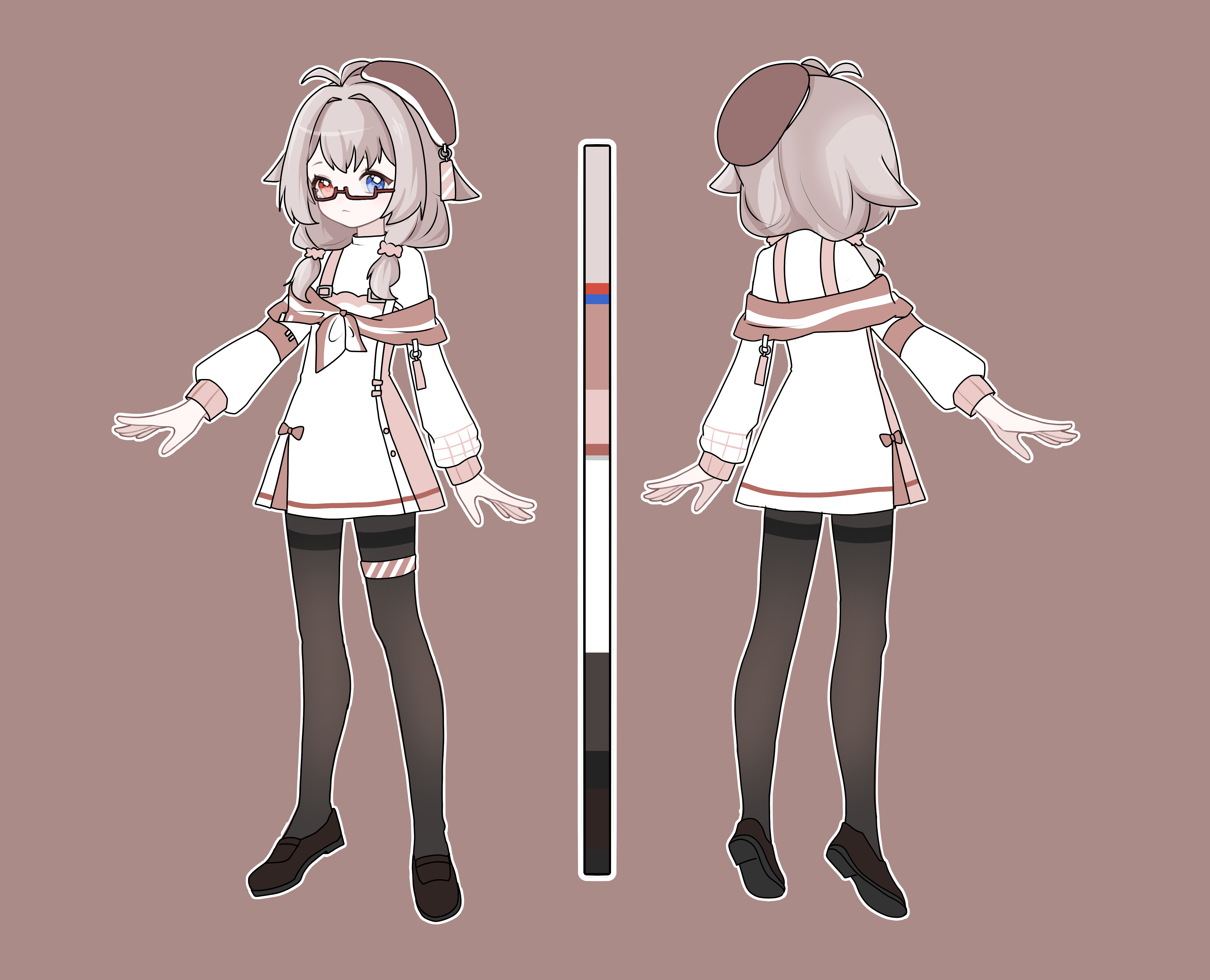 樱田雪野的春装设定